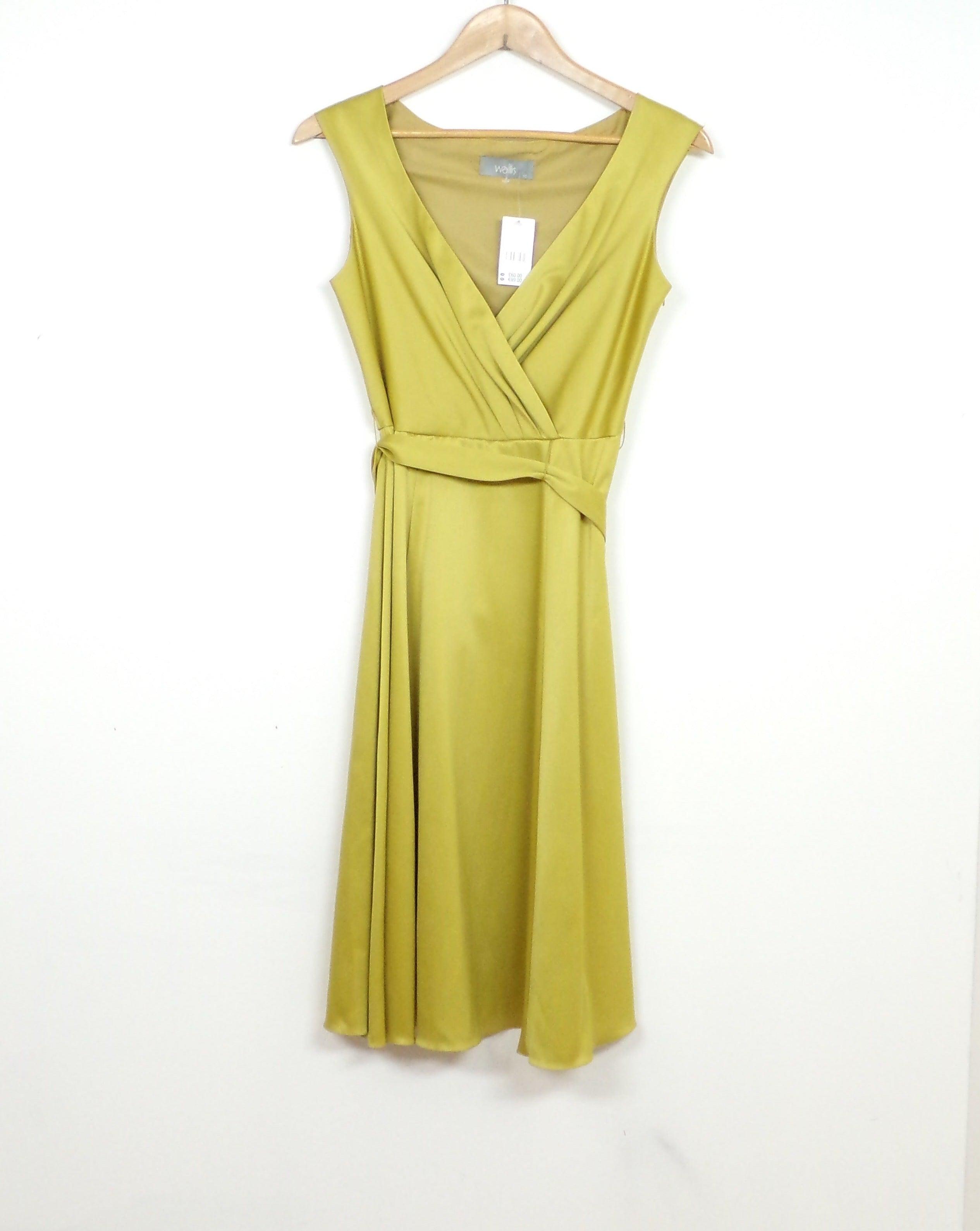 Yellow sales wallis dress