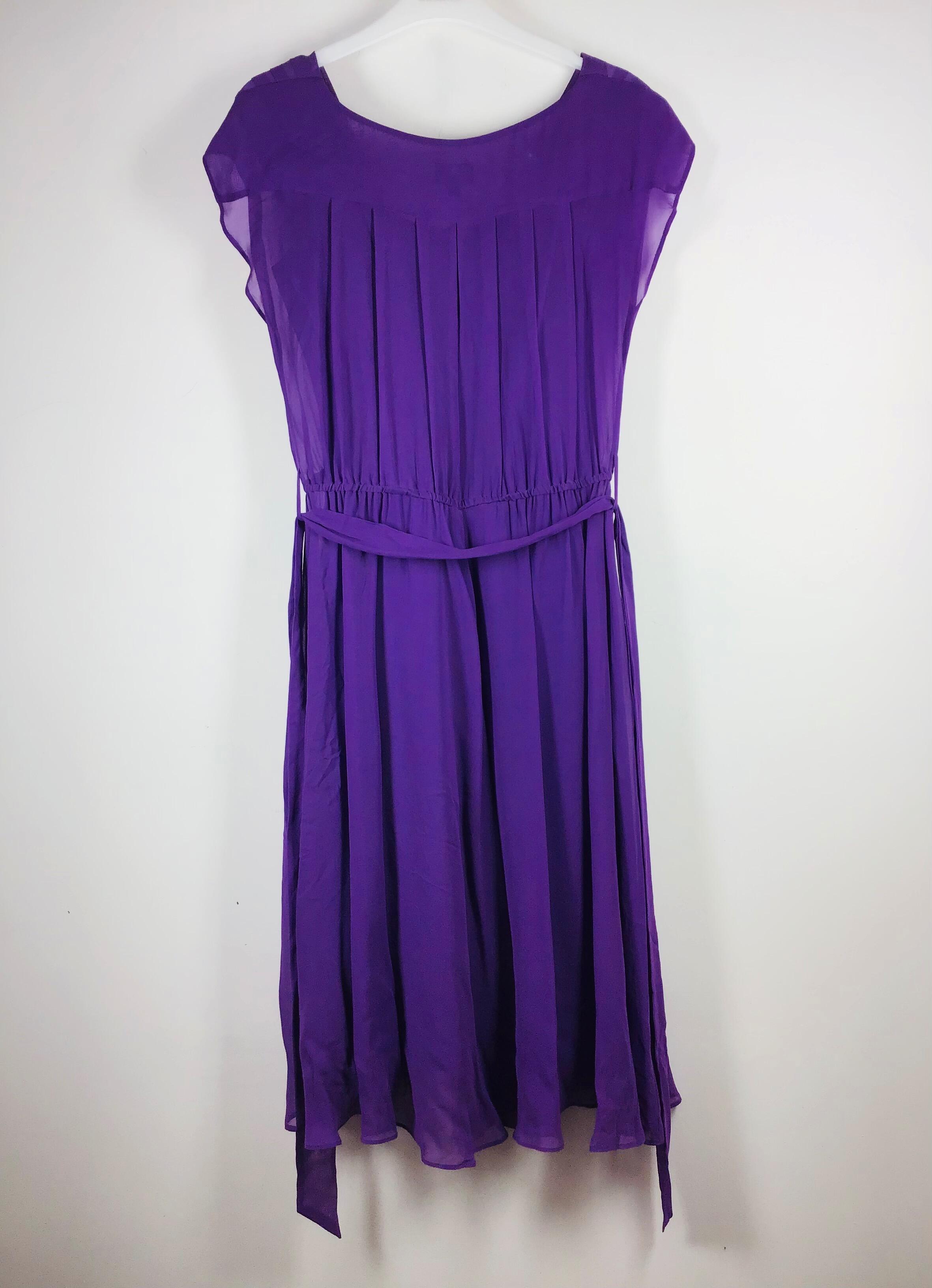 Hobbs purple outlet dress