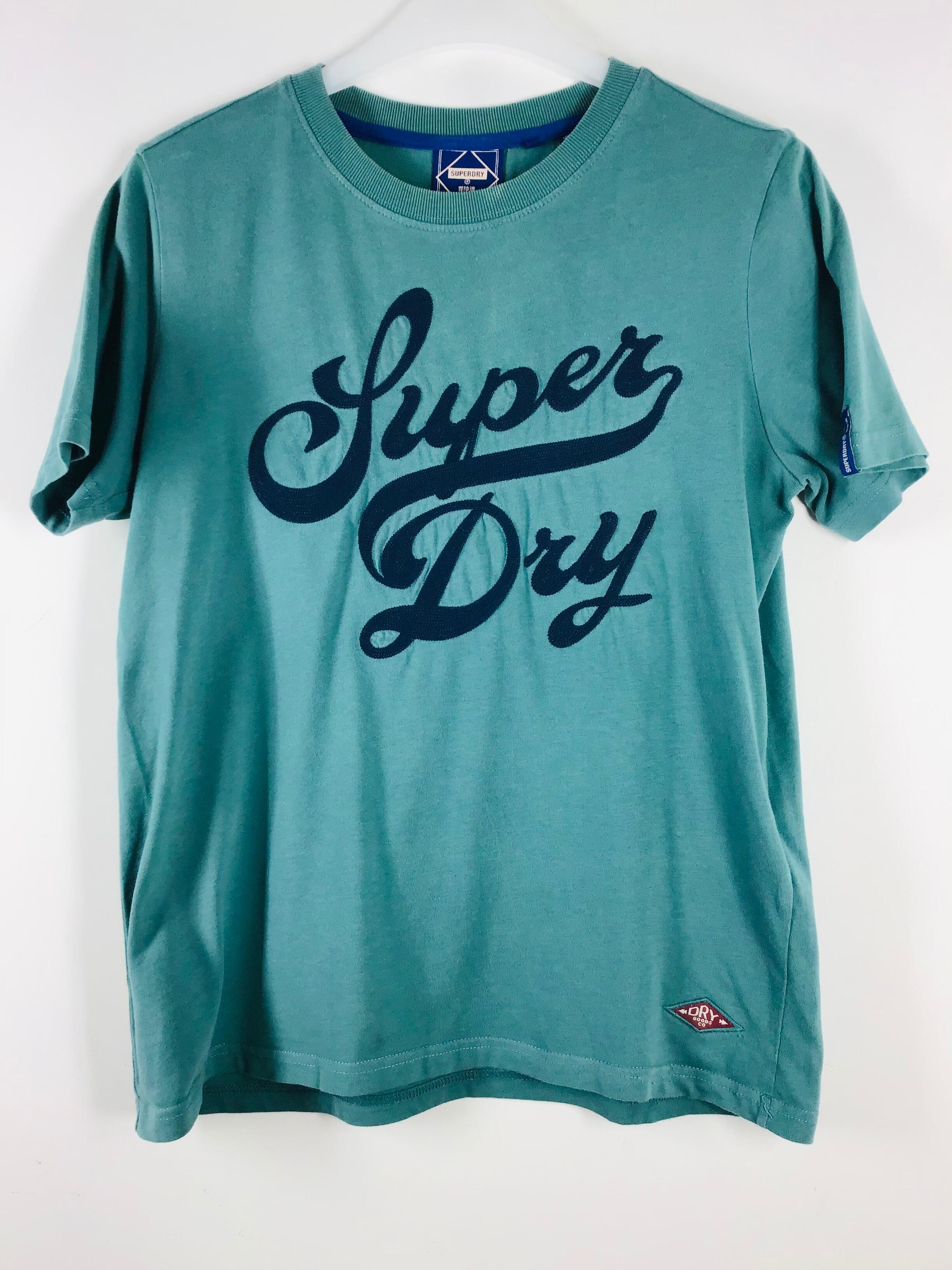 Superdry Dark Teal T-shirt UK 8