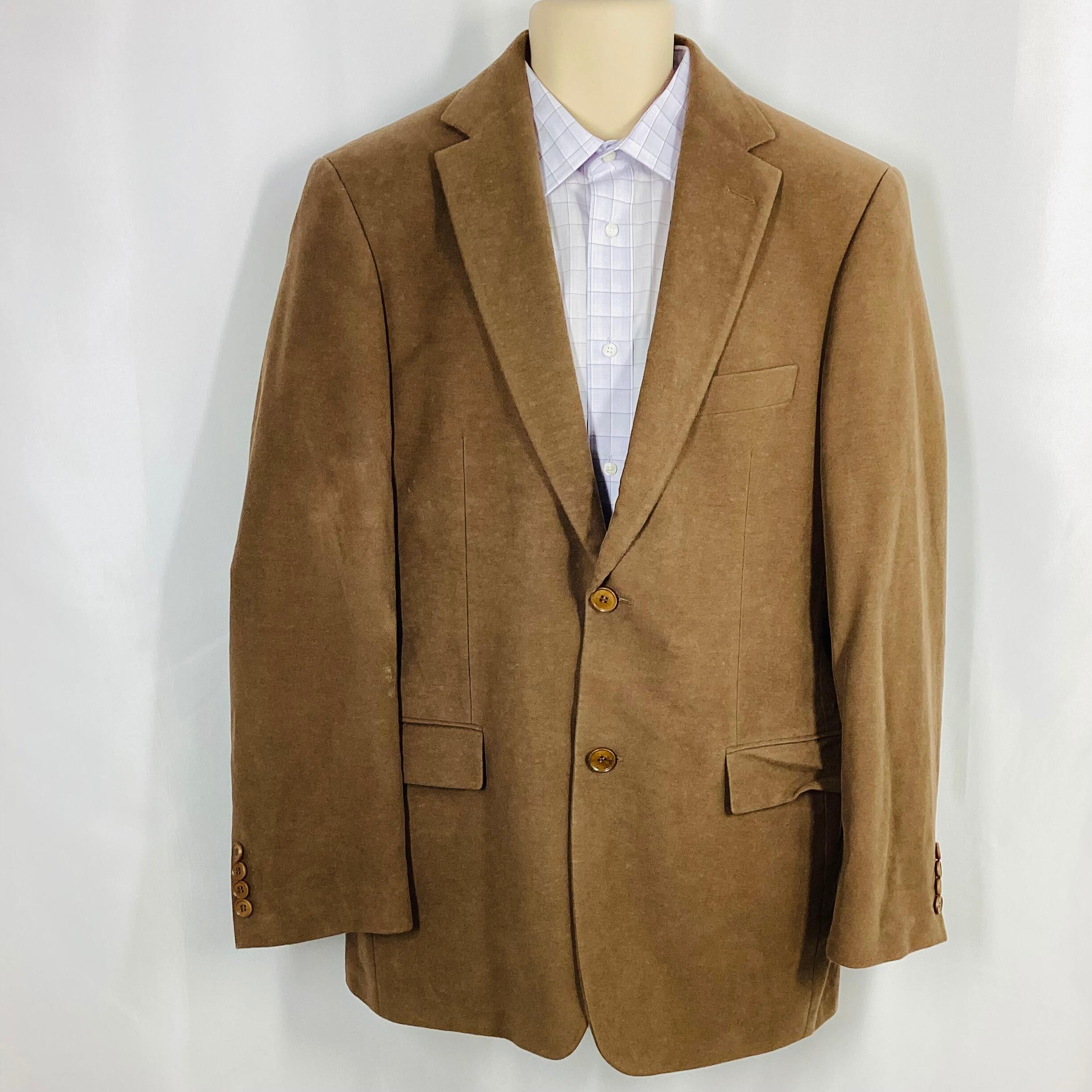 Mens tan sports on sale jacket