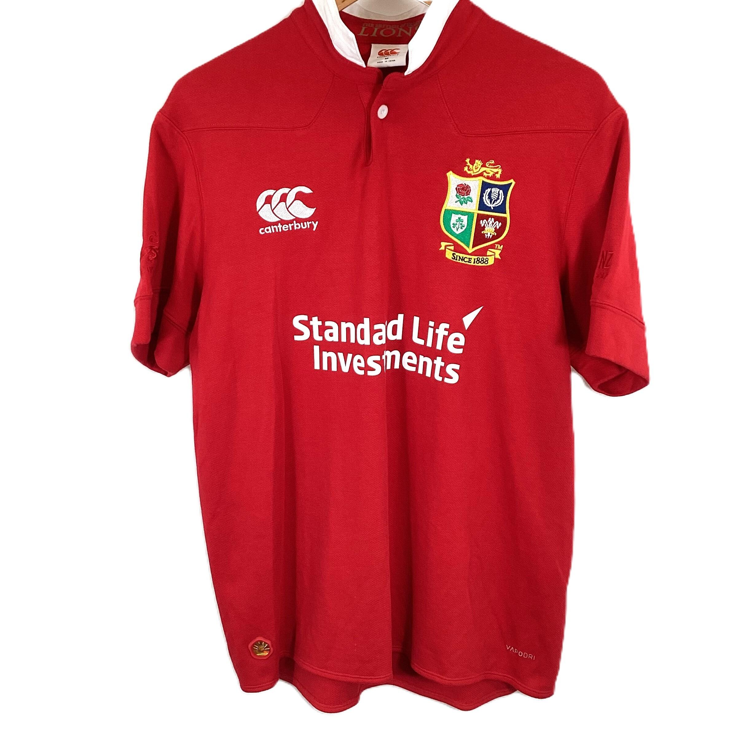 British Irish Lions Rugby Union 2017 Canterbury Shirt Men s UK M