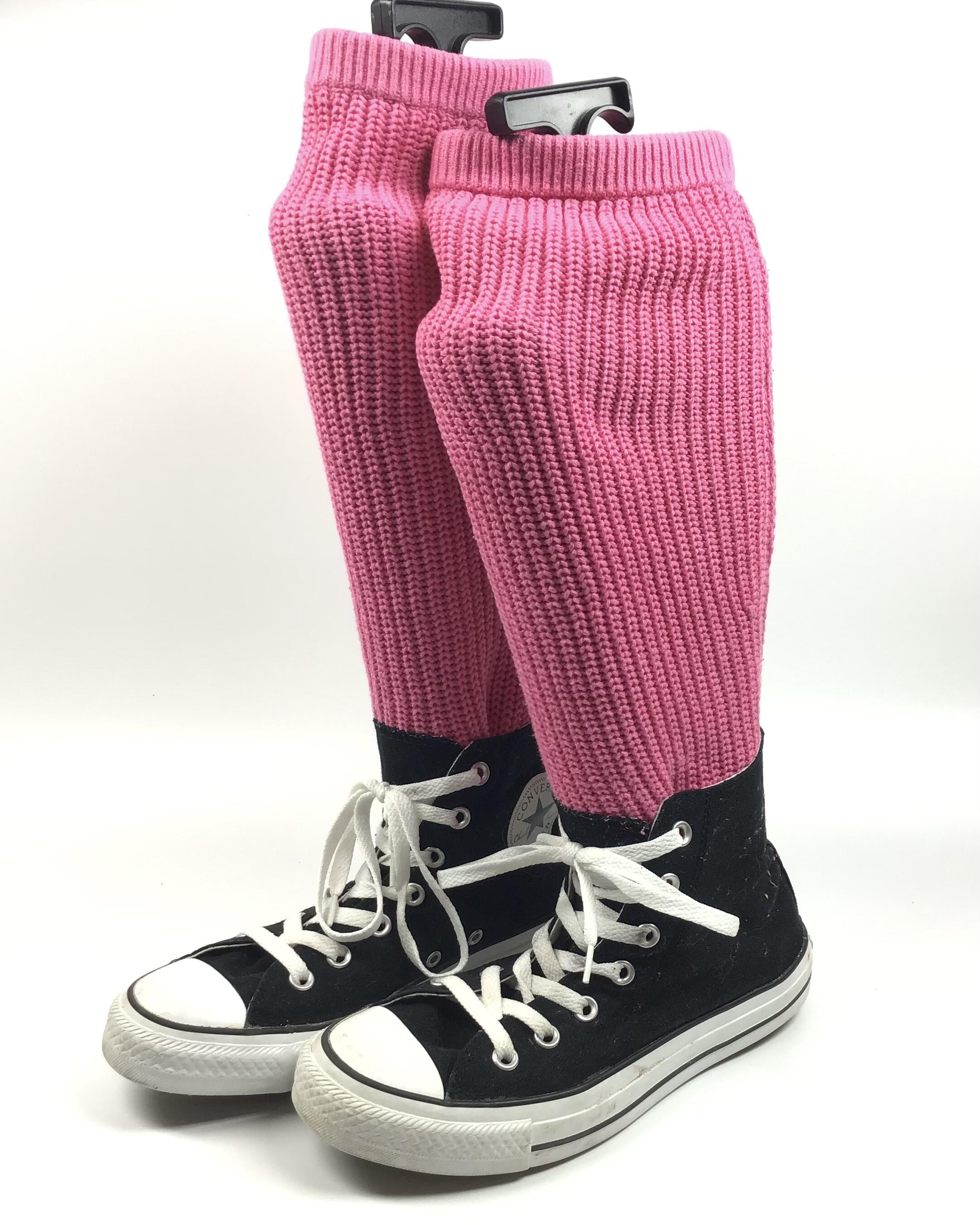 ASOS DESIGN leg warmer in pink