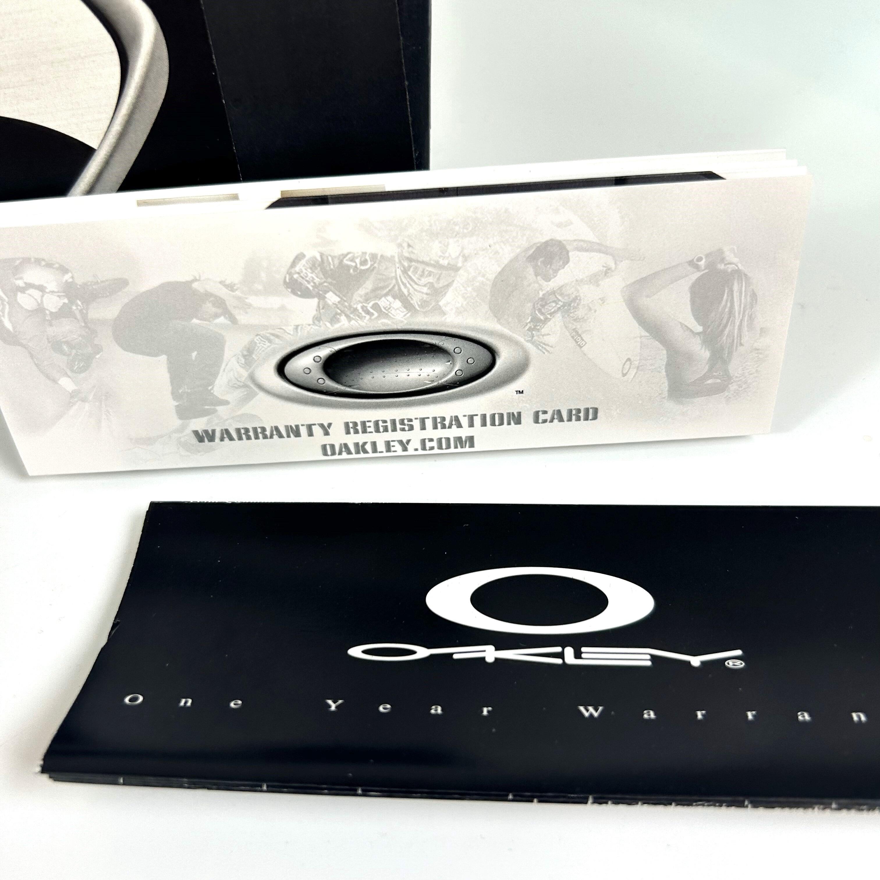 Vintage Y2K Oakley Jet Black Twenty XX Sport Sunglasses with Box