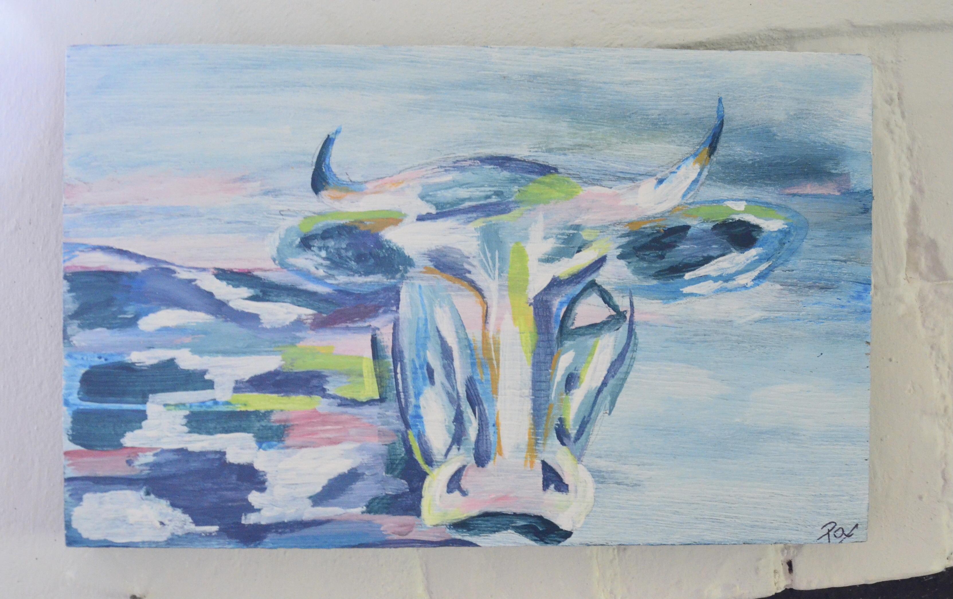 Colourful cow