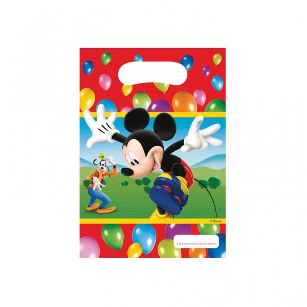 Mickey Mouse Party Bags - Pack of 6