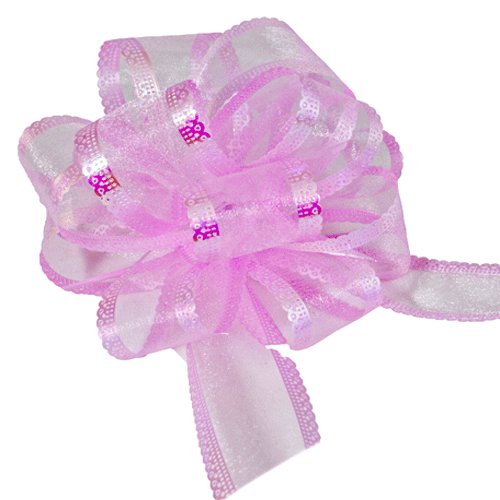 50mm Organza Pull Bows Choose Colour