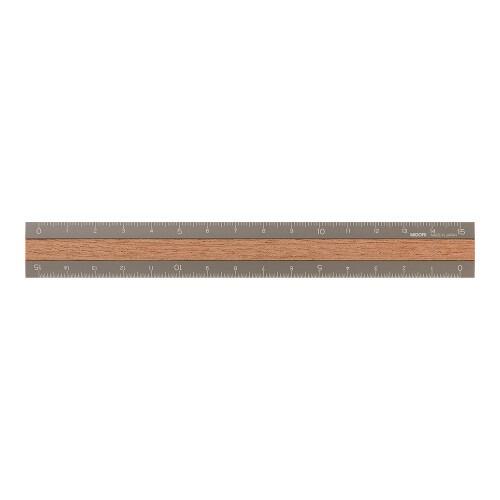 Midori Aluminium Holzlineal - 15 cm - Farbe wählbar - Bild 8 von 9