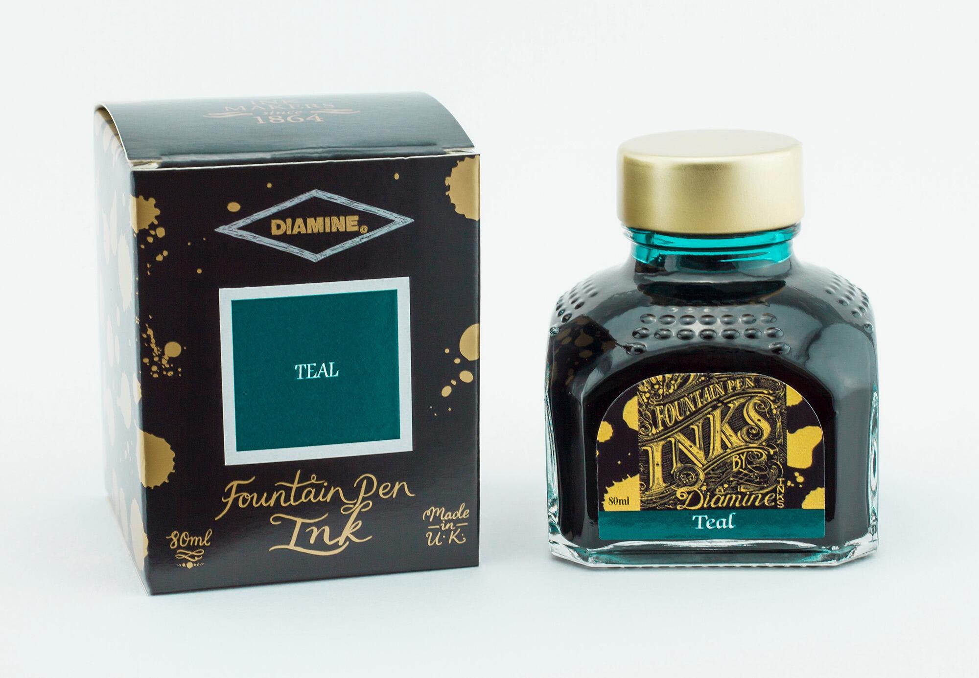 Diamine Bottled Fountain Pen Ink - 80ml bottles - Choose Colour - Picture 2 of 30