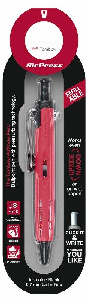 Tombow BC-AP20 Ballpoint AirPress Pen - Transparent Barrel 11 thumbnail image