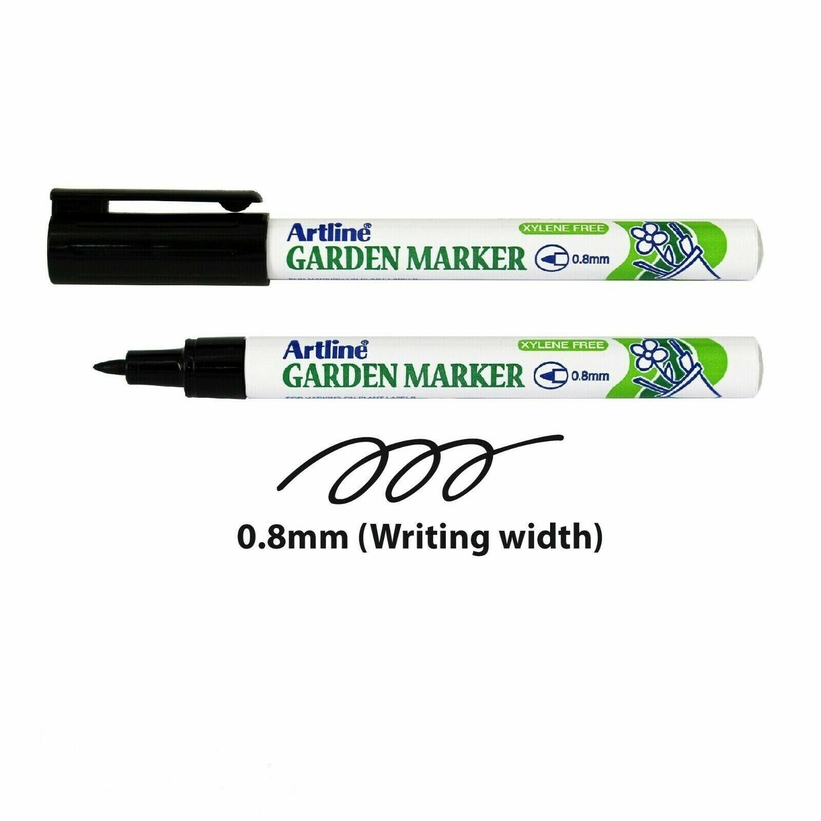 Garden Marker Pen For Plant Labels Twin Pack