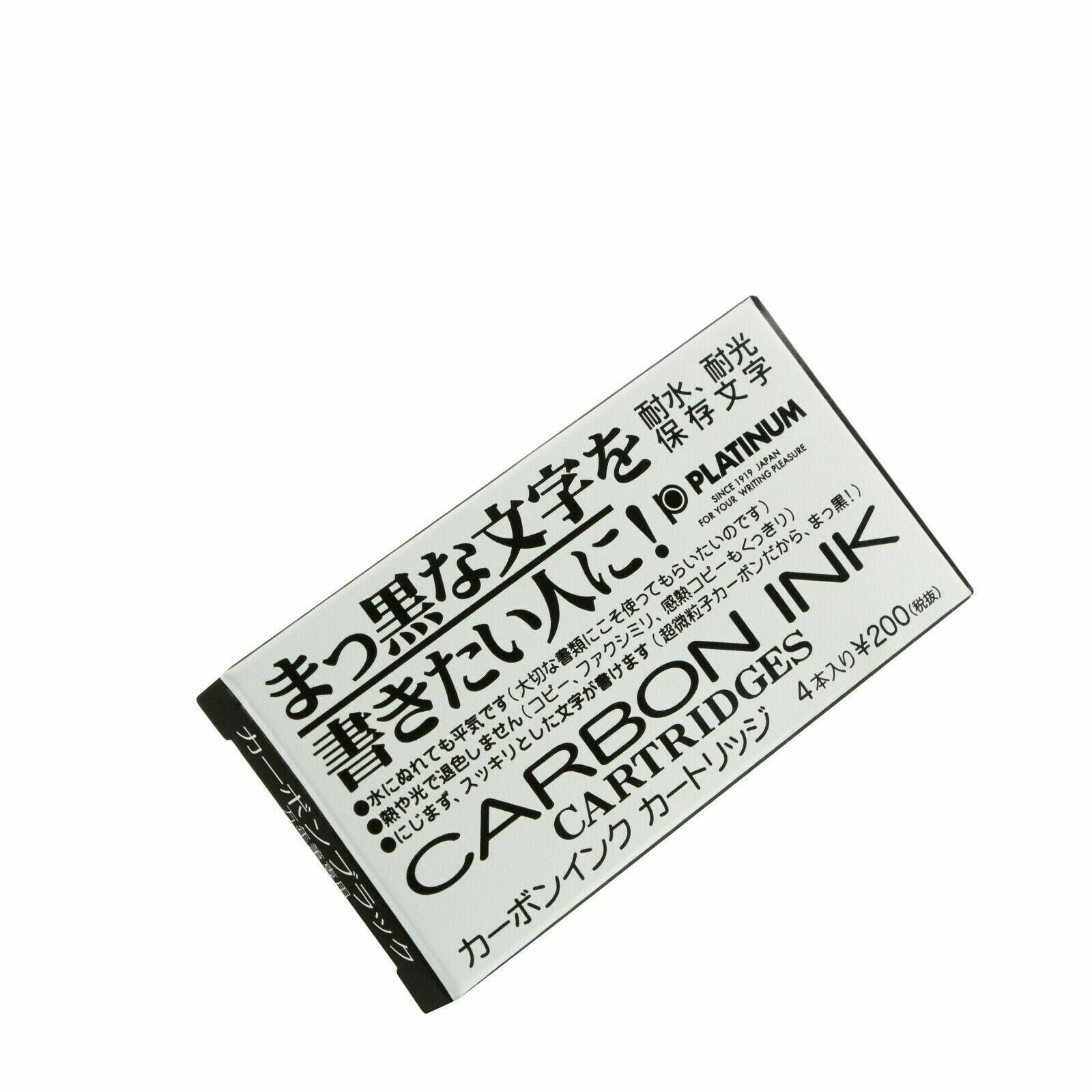 Platinum Carbon Ink Cartridges Pack of 4