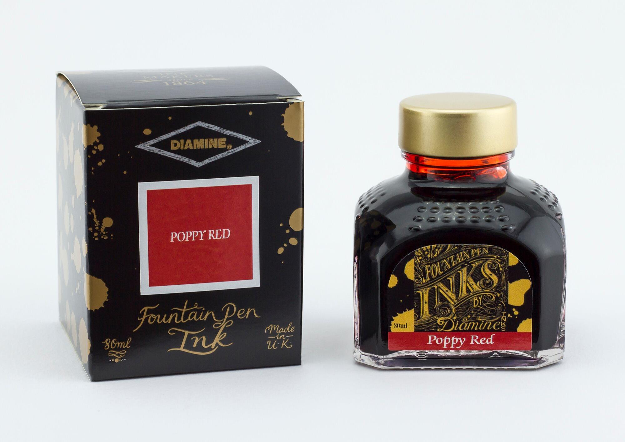 Diamine Bottled Fountain Pen Ink - 80ml bottles - Choose Colour - Picture 1 of 30