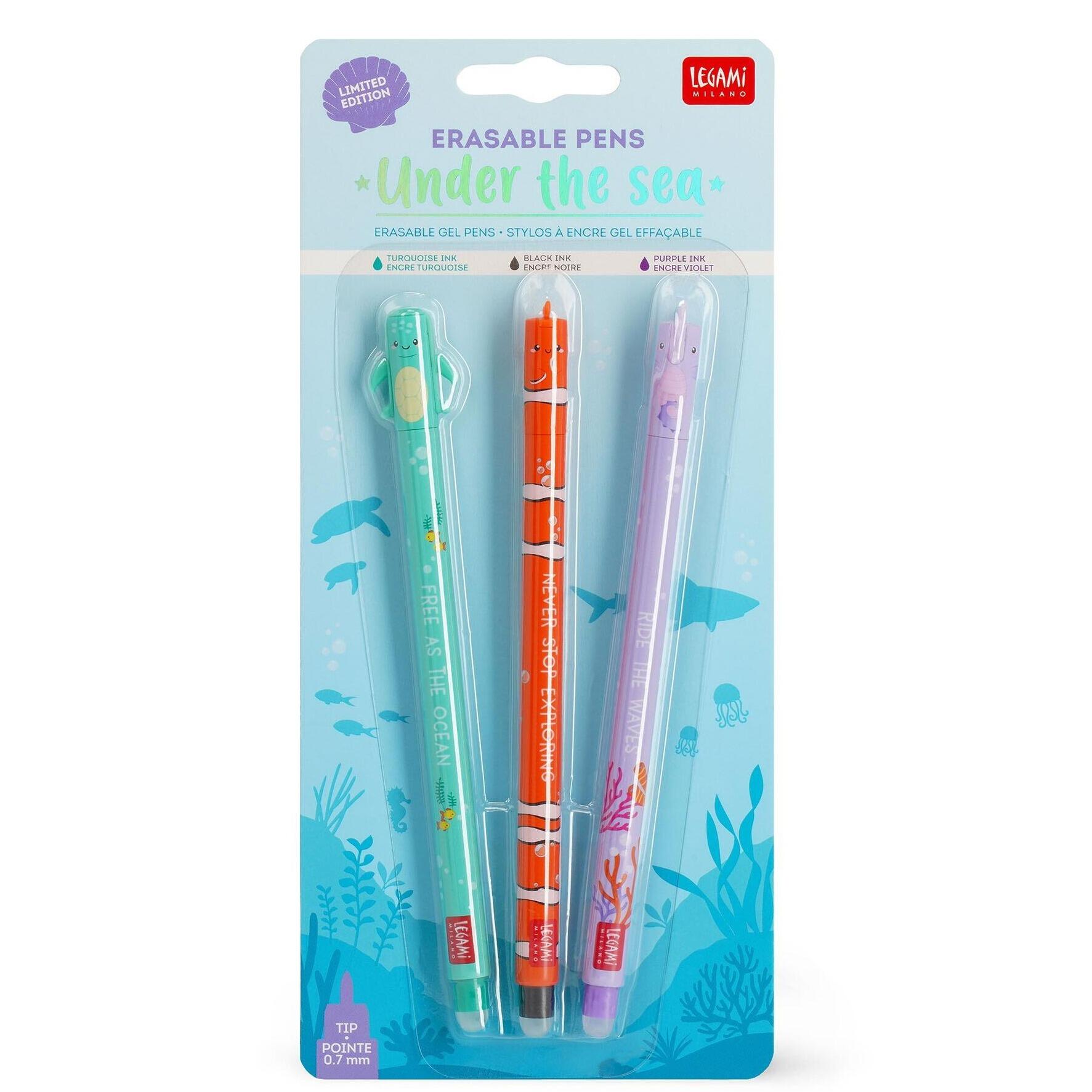 Legami Under The Sea Pen Set-New Legami Pens