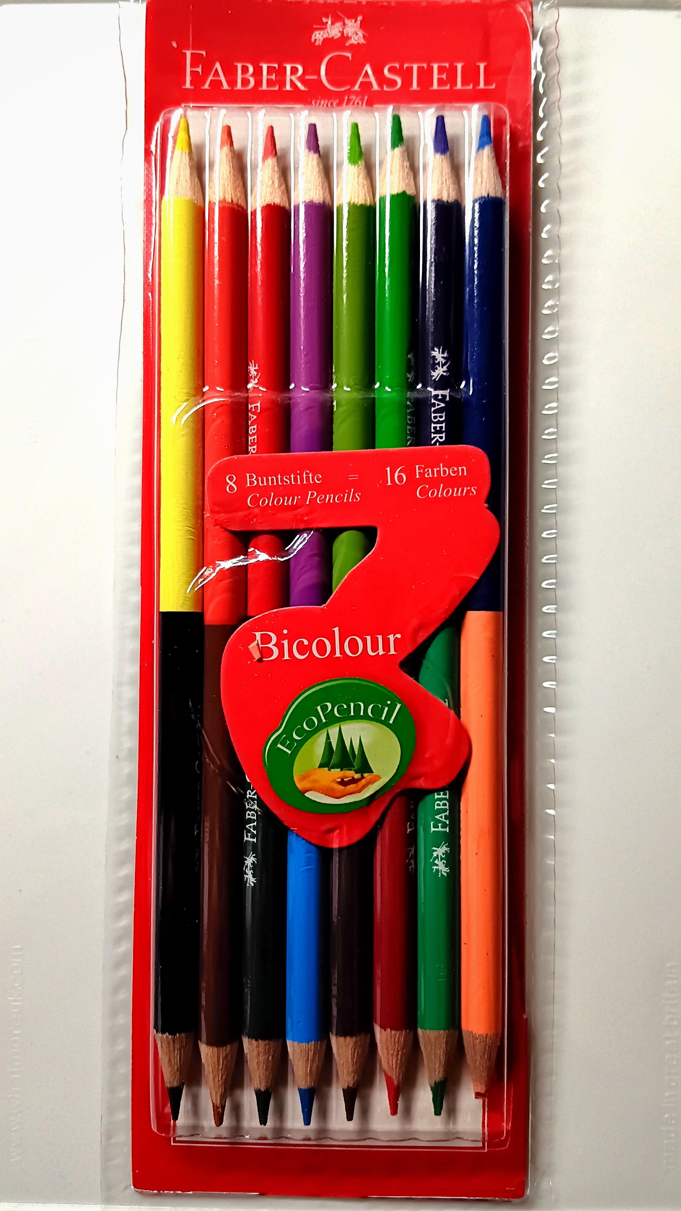 FABER-CASTELL Jumbo GRIP Buntstifte farbsortiert, 8 St. | office discount
