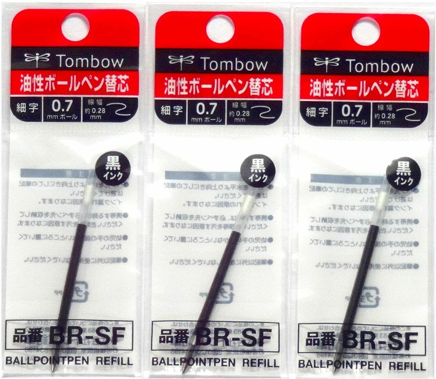 Tombow AirPress PenBallpoint pen refills Pack of 3