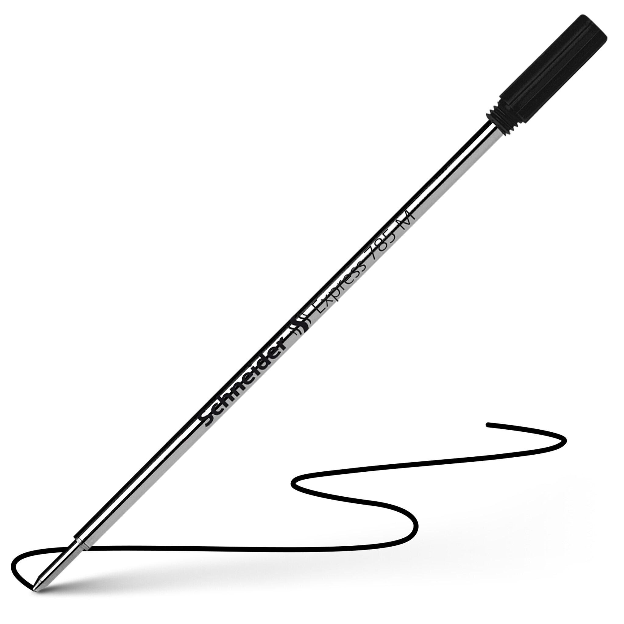 Cross Compatible Ballpoint Pen Refill BLACK Med Free UK delivery