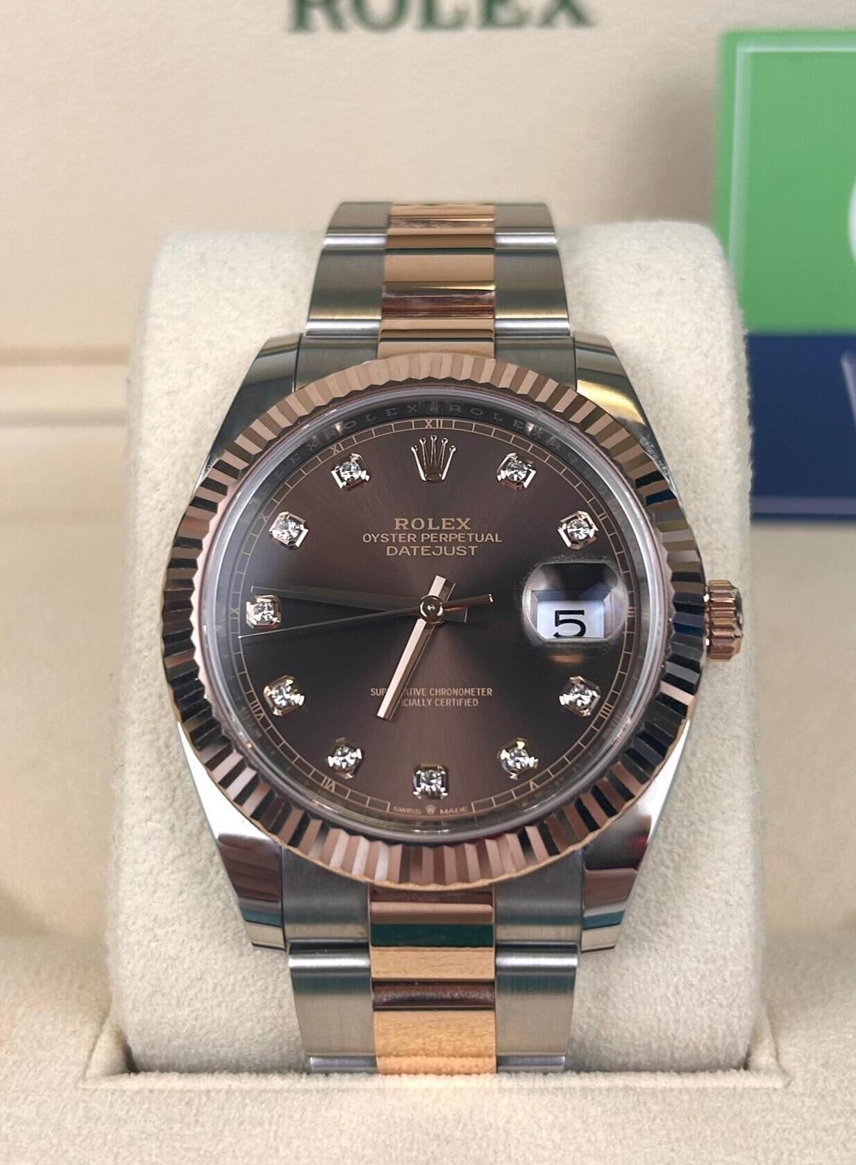 Datejust chocolate dial clearance