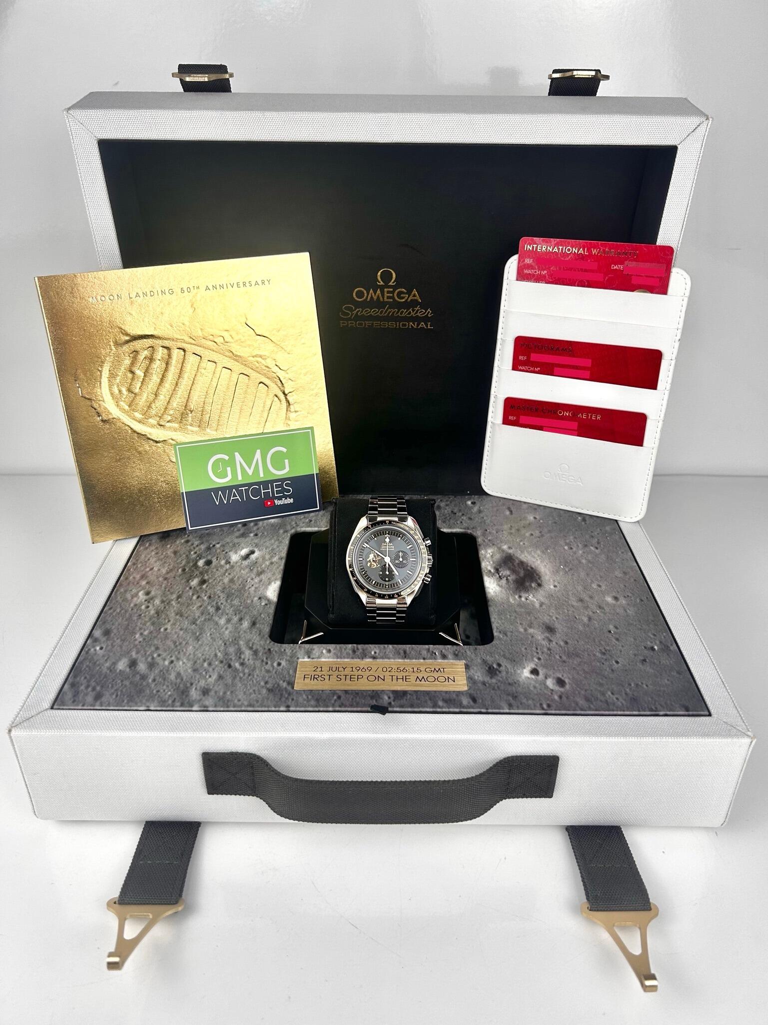 Omega speedmaster professional moonwatch 50th anniversary sale