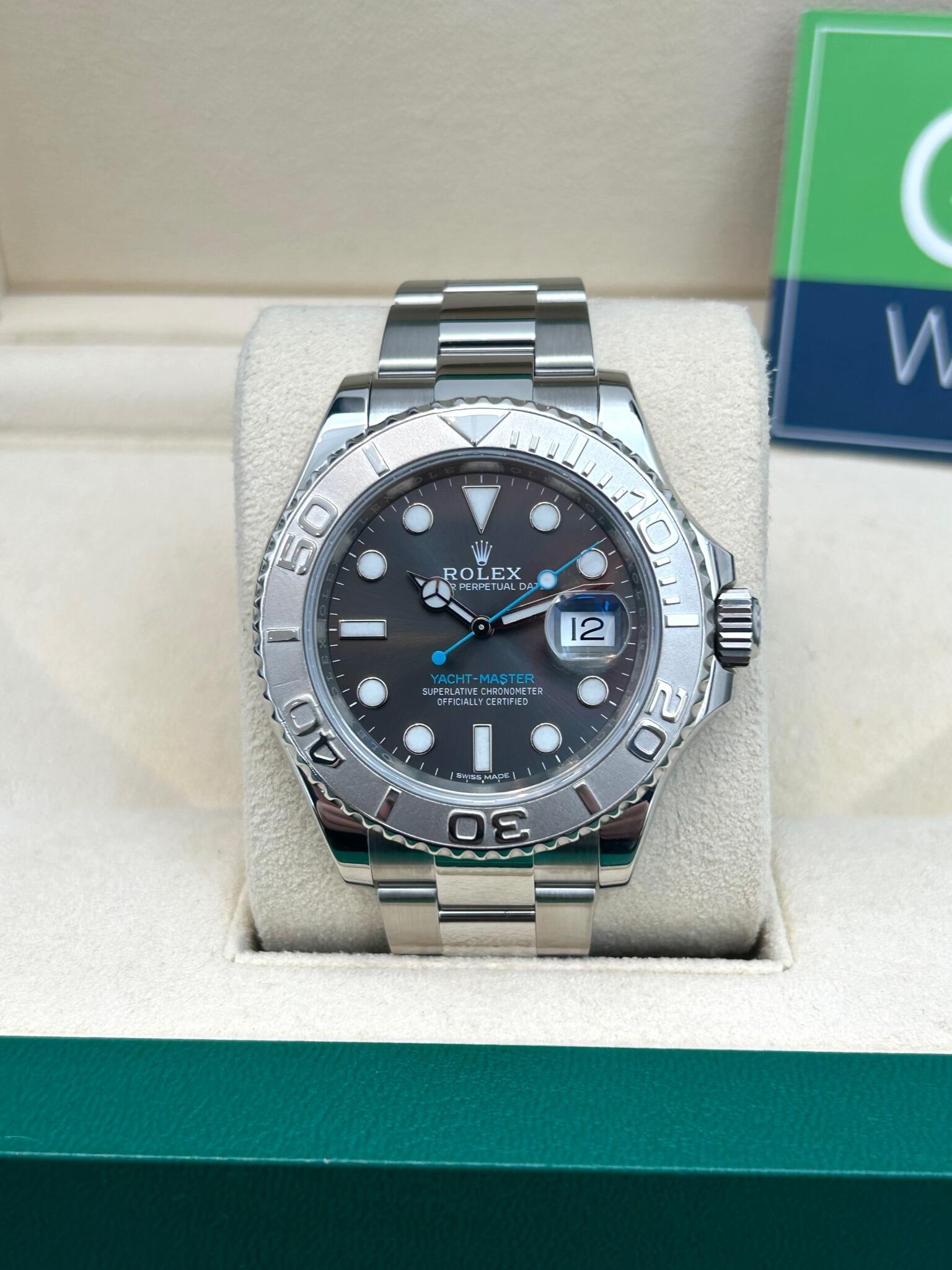 Rolex Yacht Master 40 116622 Rhodium Dial 2019