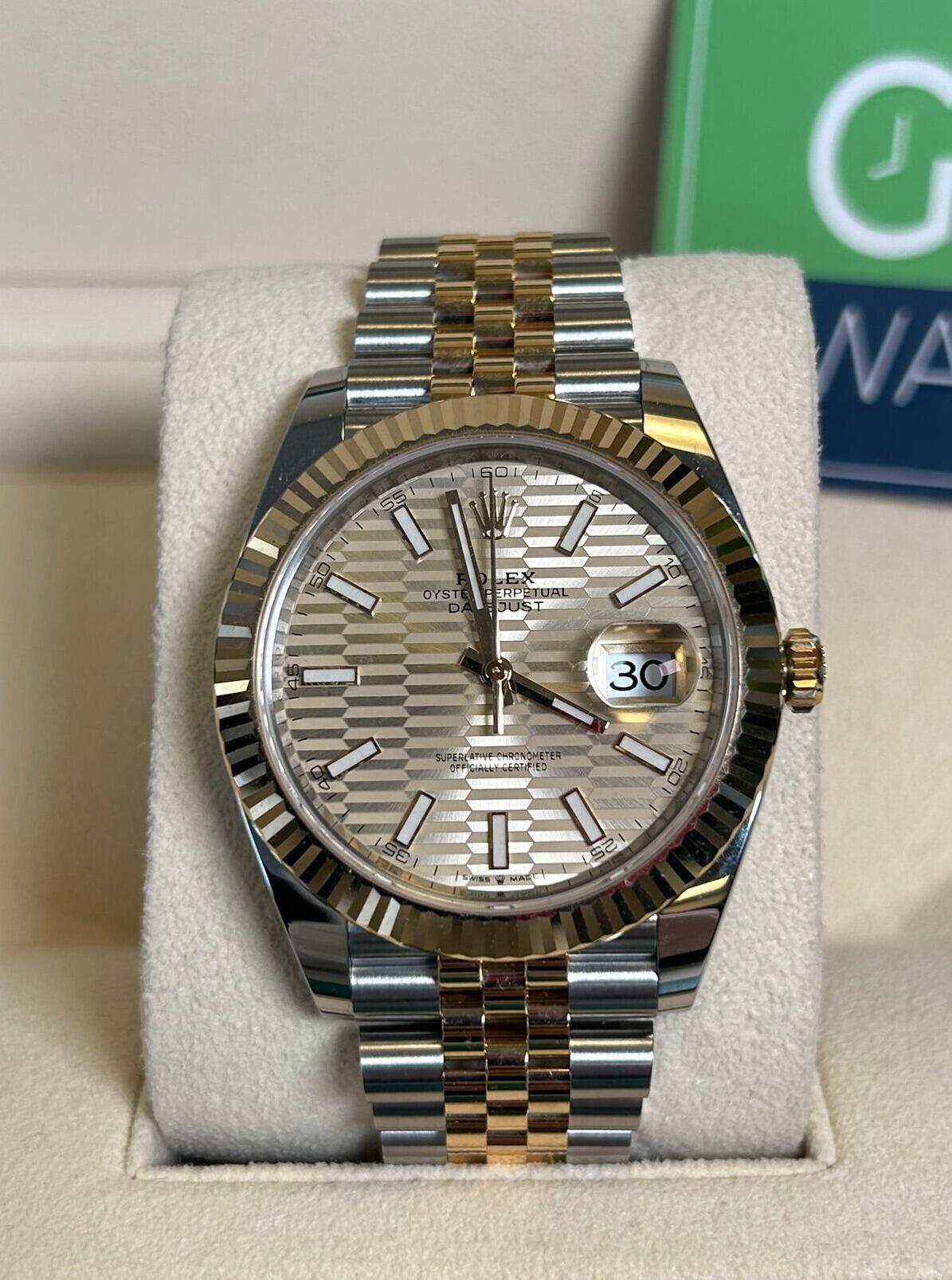 Two tone rolex datejust on sale 41