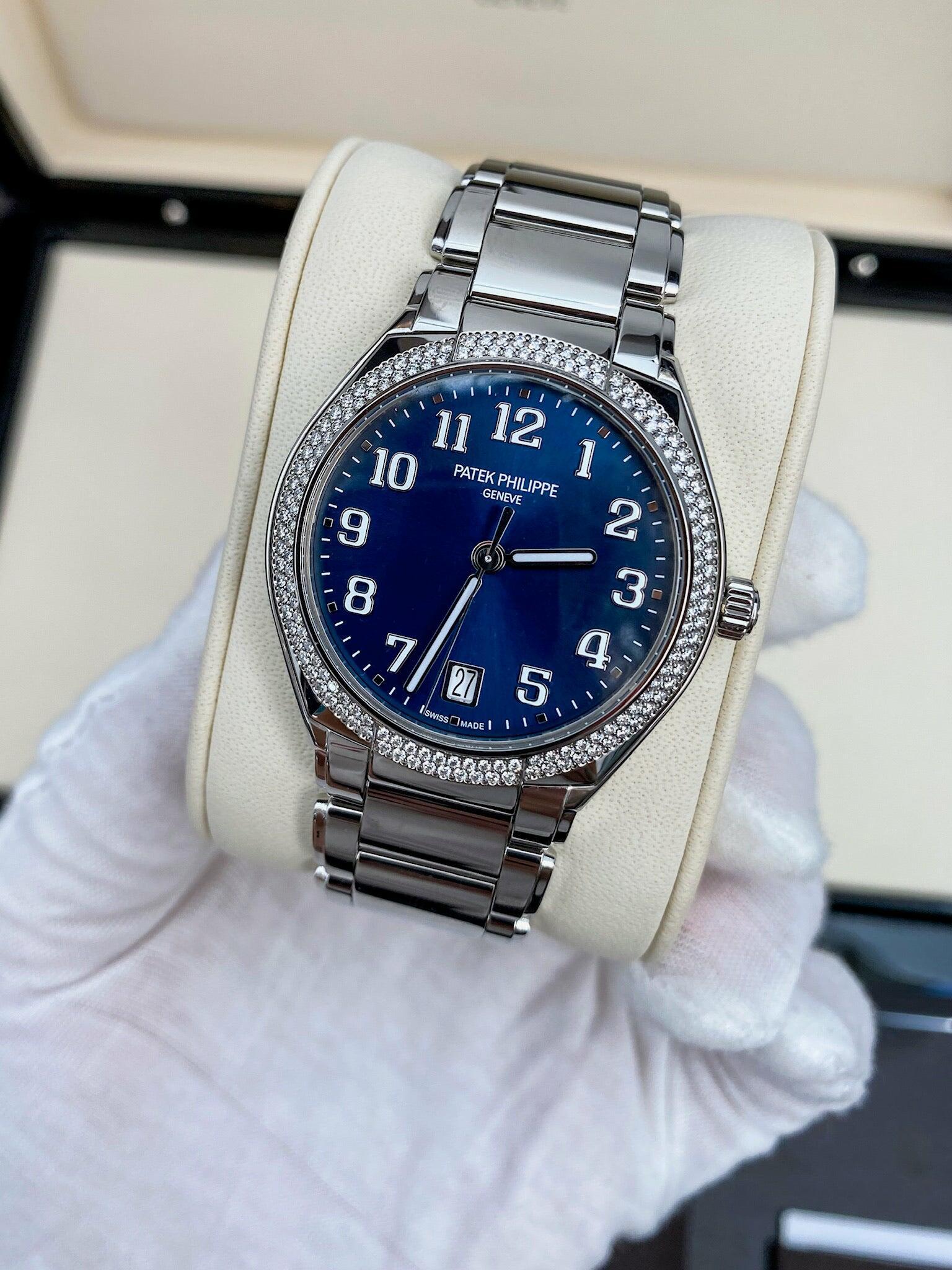 Patek Philippe Twenty 4 Ladies 7300V Blue Dial 2022