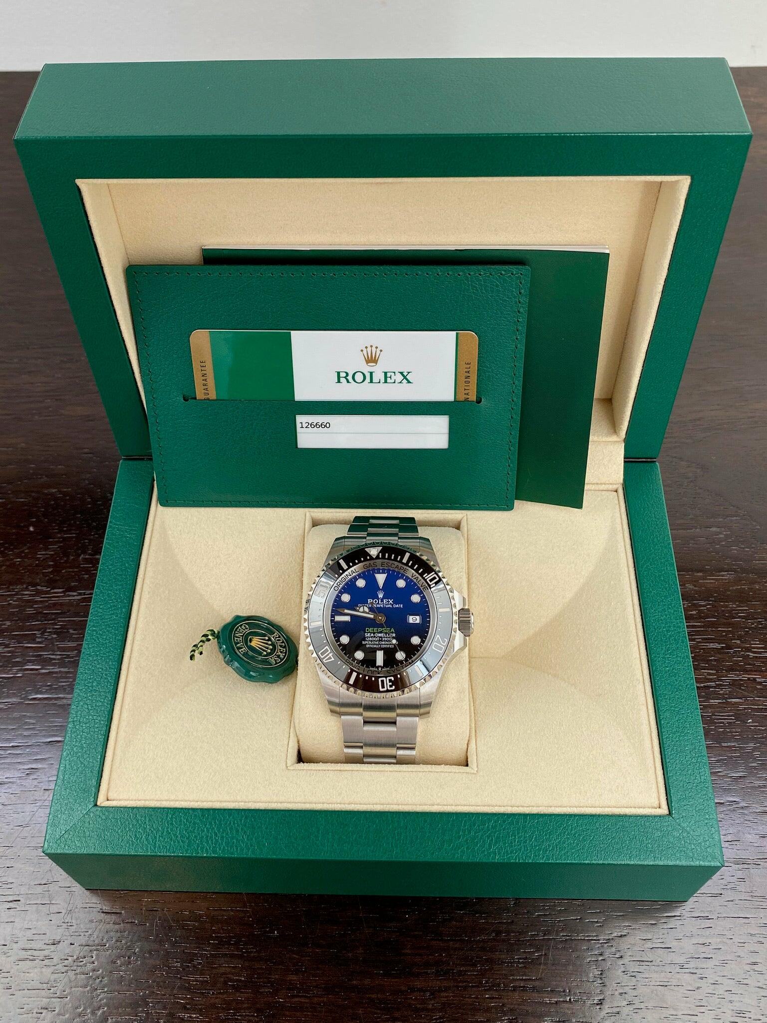 Rolex Sea Dweller Deepsea 126660 James Cameron Blue 2020