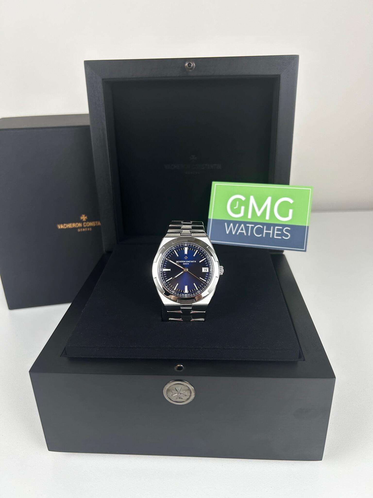 Vacheron constantin overseas online 4500v blue