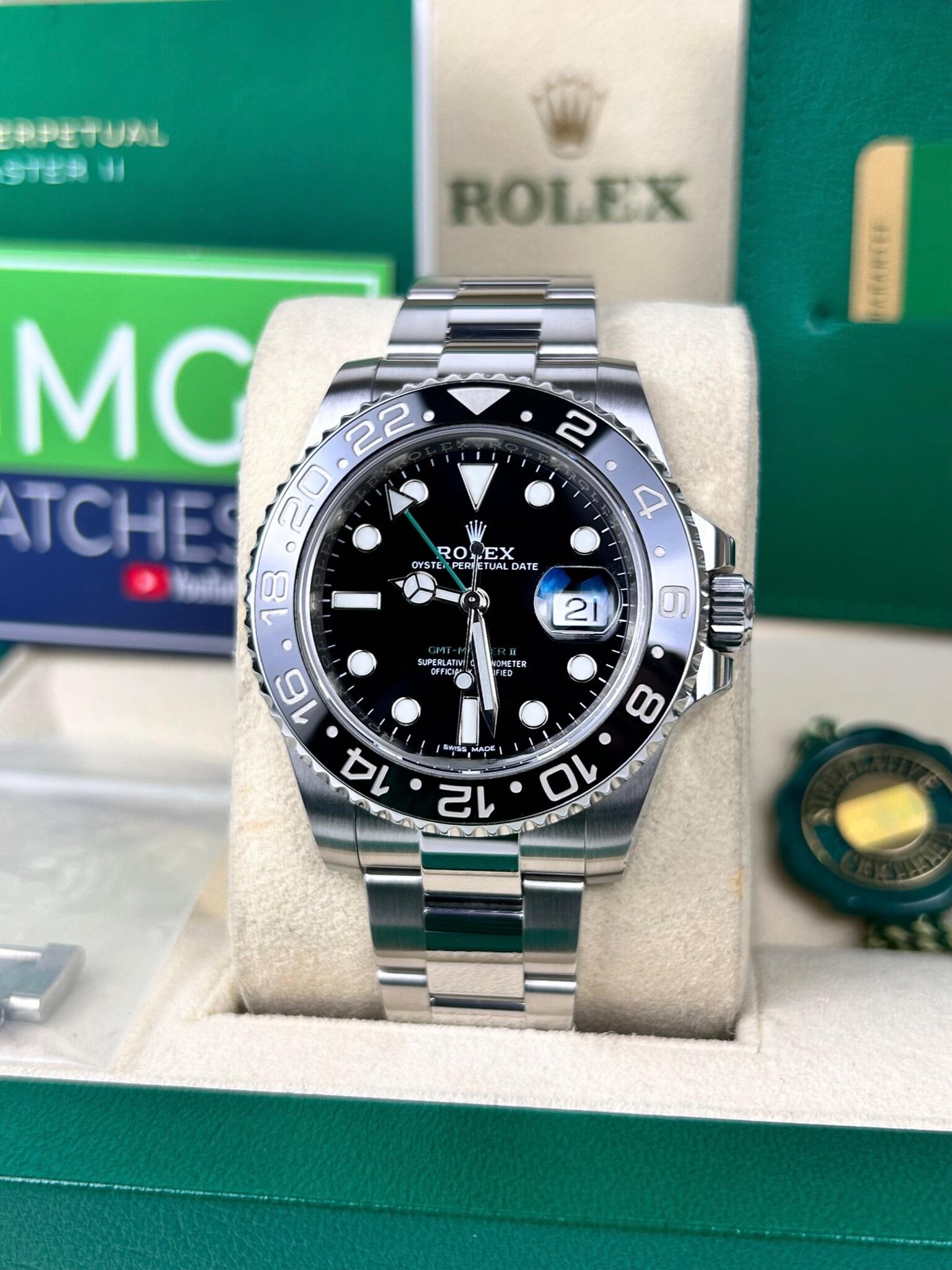 Gmt shop ii 116710ln