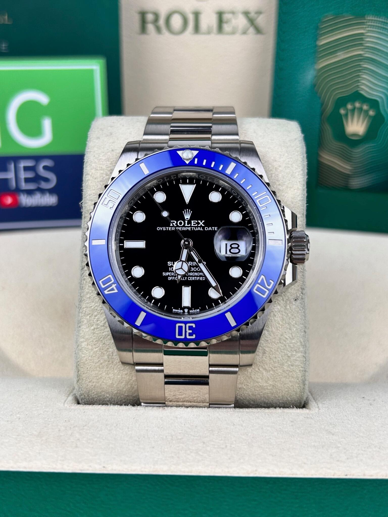 Rolex Submariner Date - 126619LB White Gold Black Dial - 2022