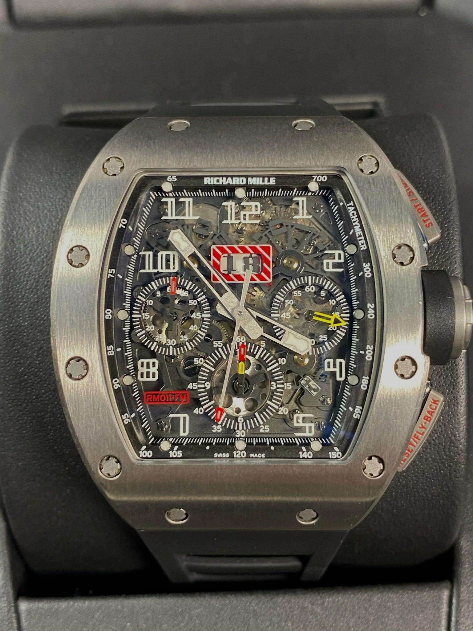 Richard mille rm hot sale 011 titanium