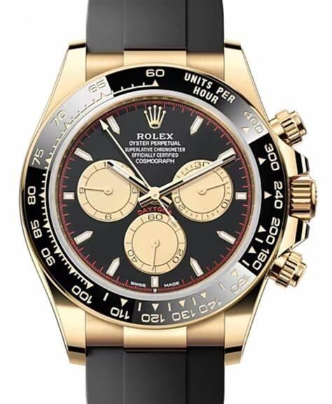 Rolex Cosmograph Daytona 126518LN 18k Yellow Gold Intense Black