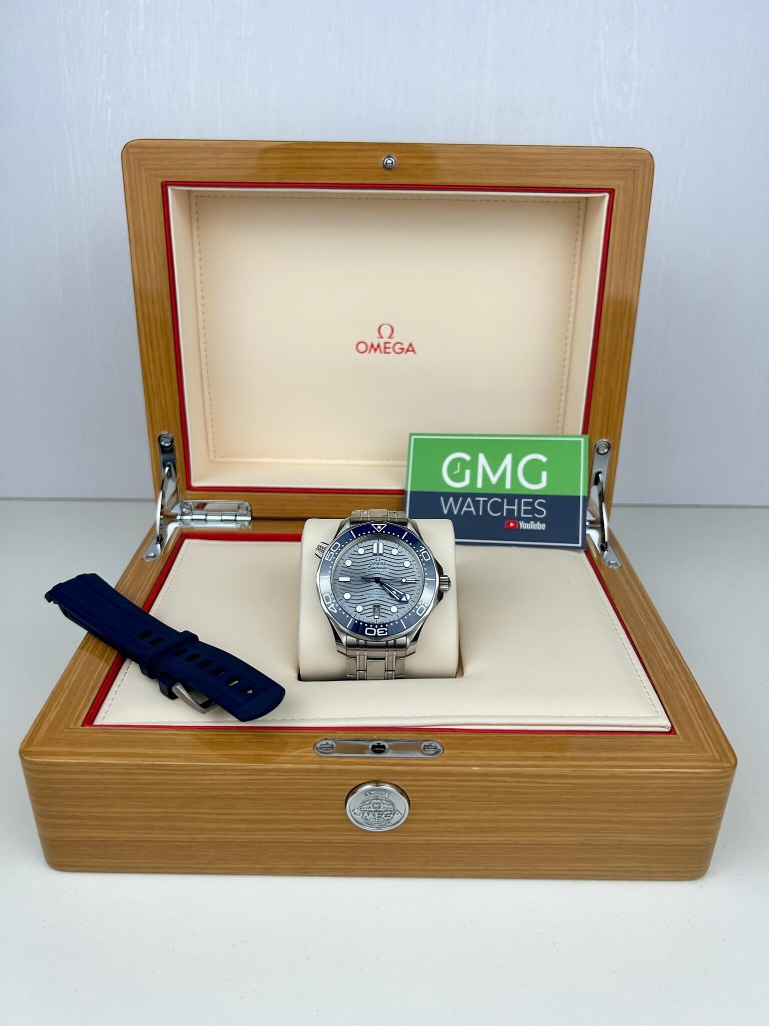 Omega seamaster grey discount face