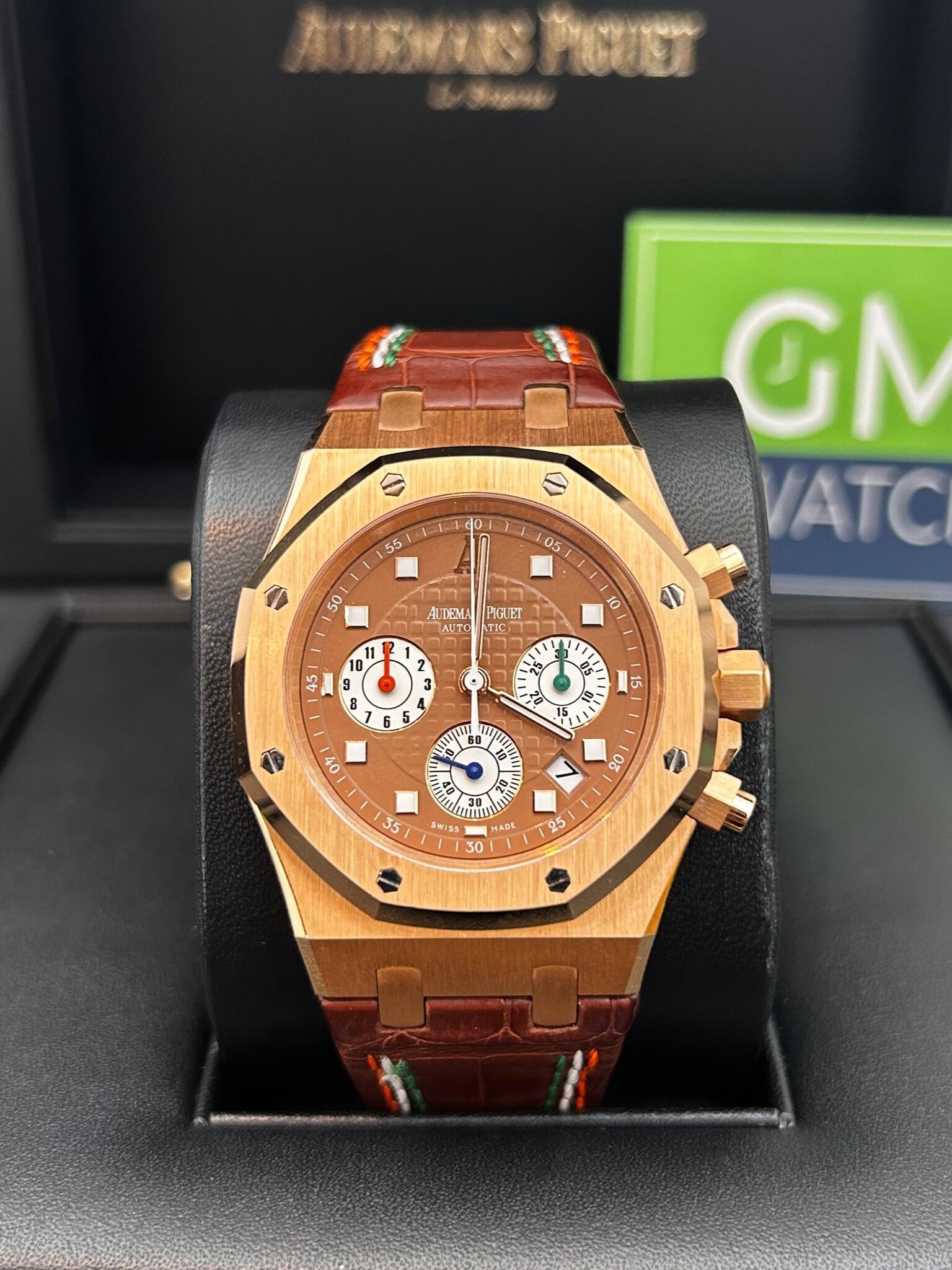 Audemars Piguet Rose Gold Royal Oak 26161OR Sachin Tendulkar