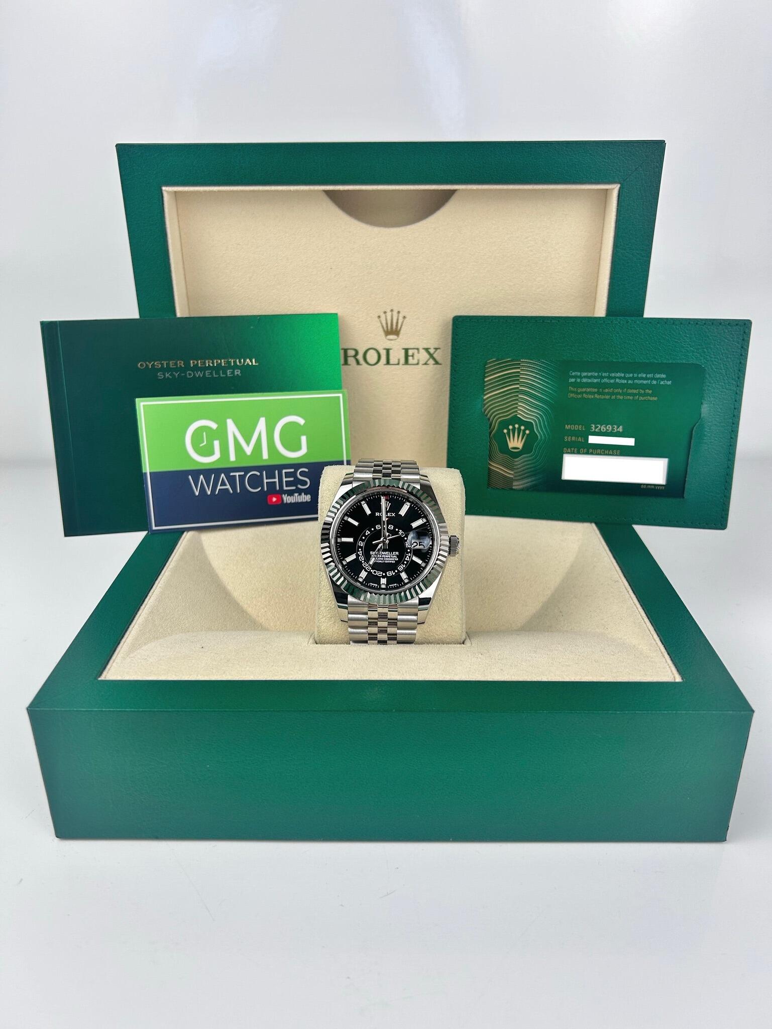 Rolex sky dweller online box