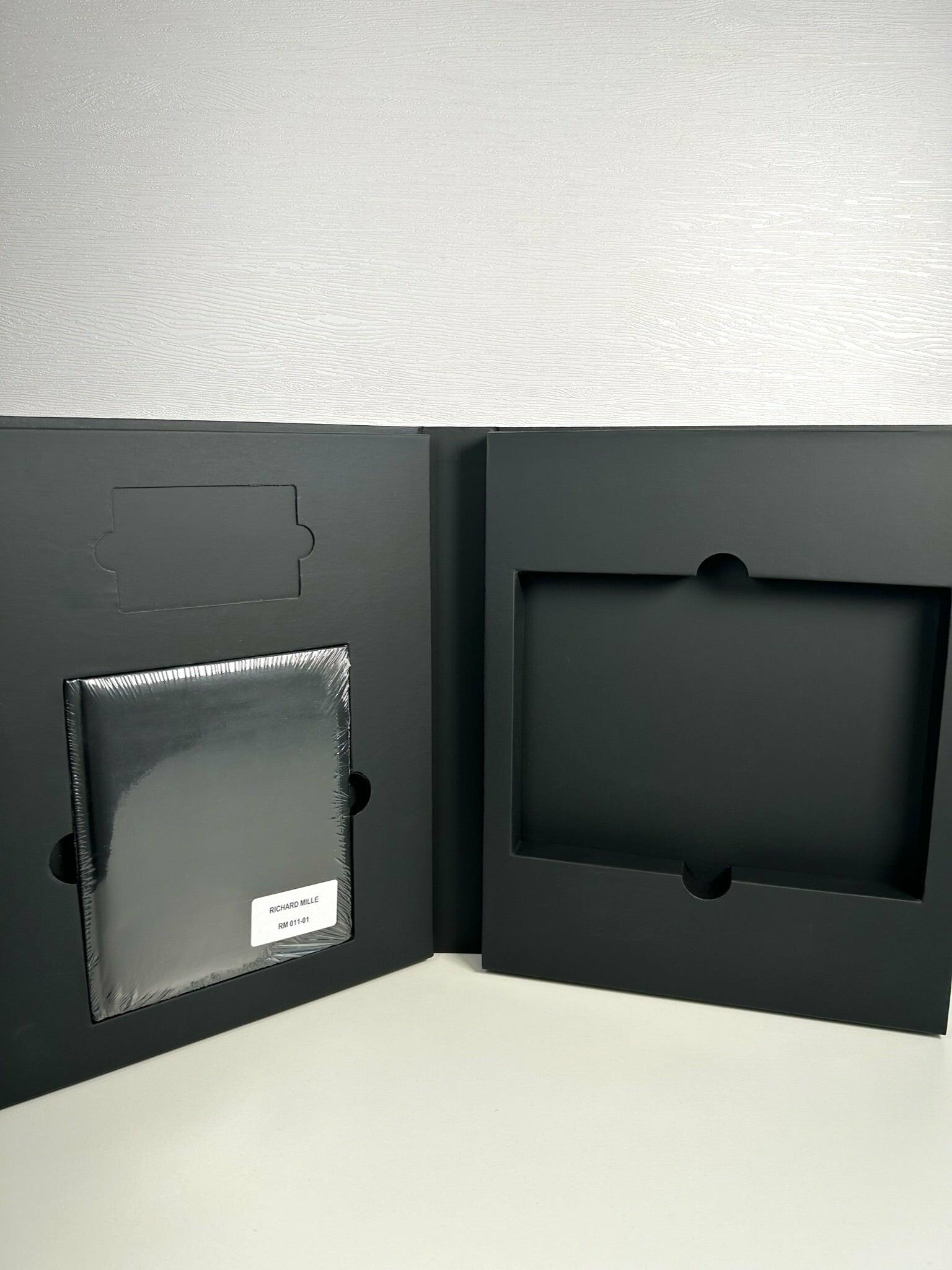 Authentic Richard Mille Wallet with Booklet Triple