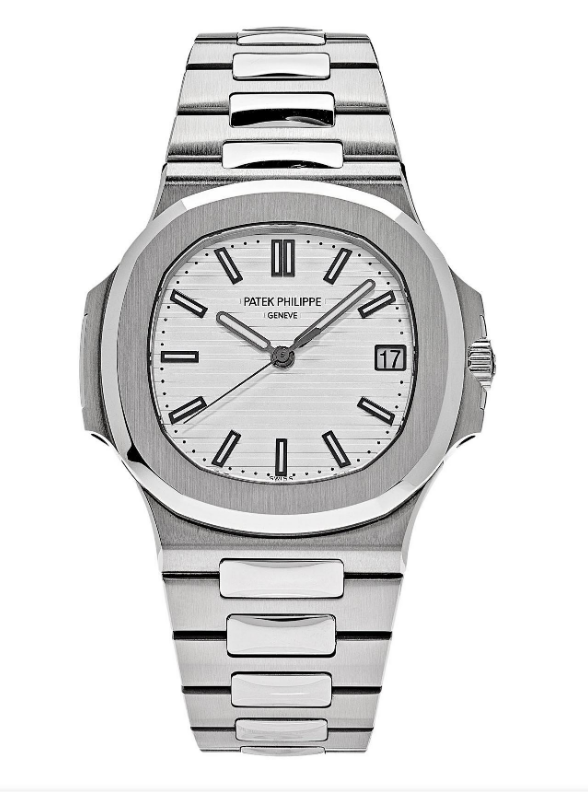 Patek nautilus discount 5711 white dial