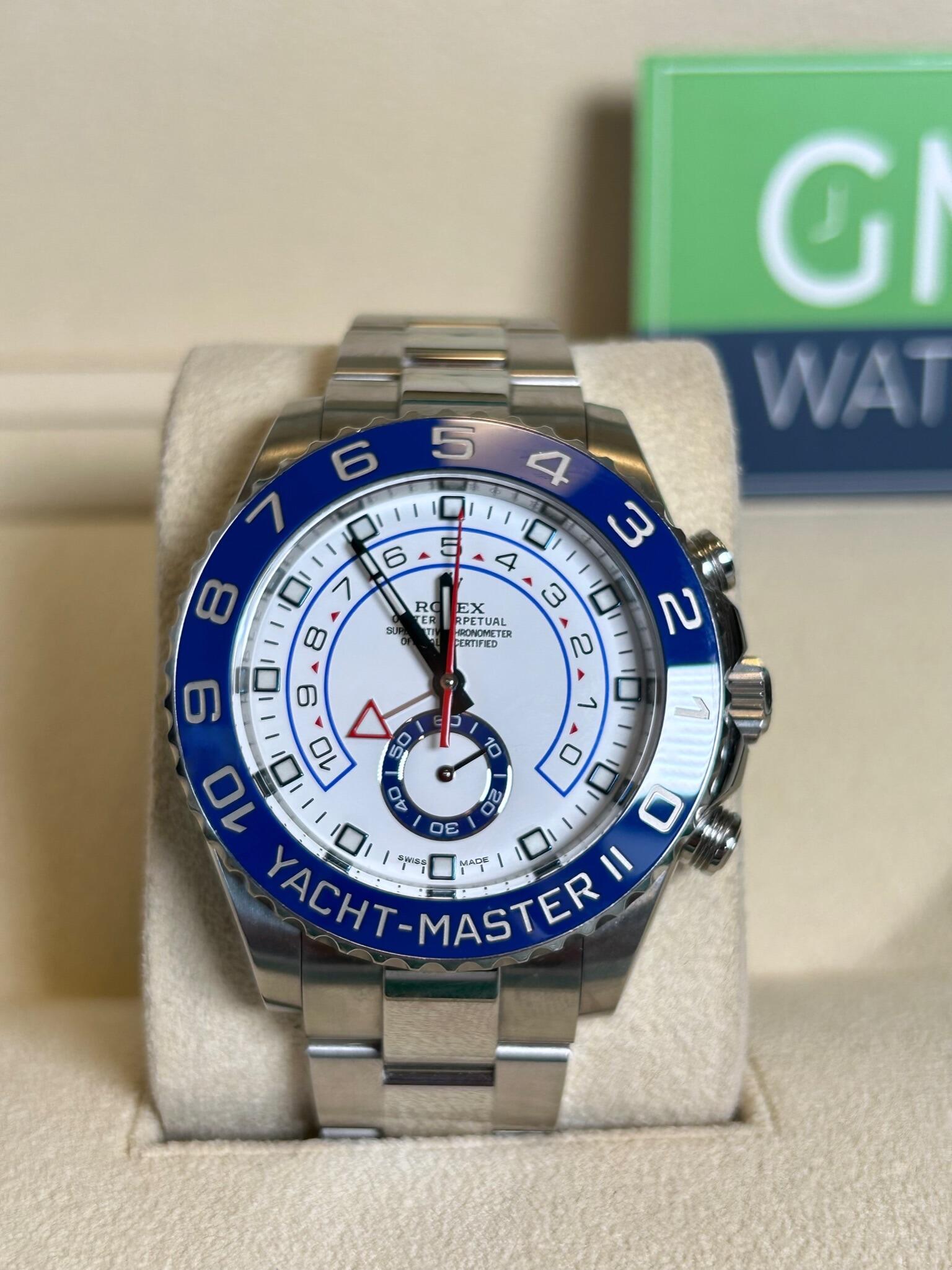 Rolex yachtmaster best sale 2 stainless steel