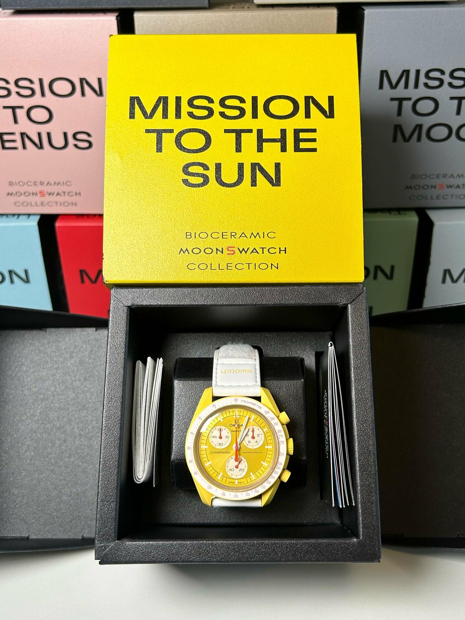 Swatch X Omega Moonswatch 2023 - Mission to the Sun - Brand New Unworn