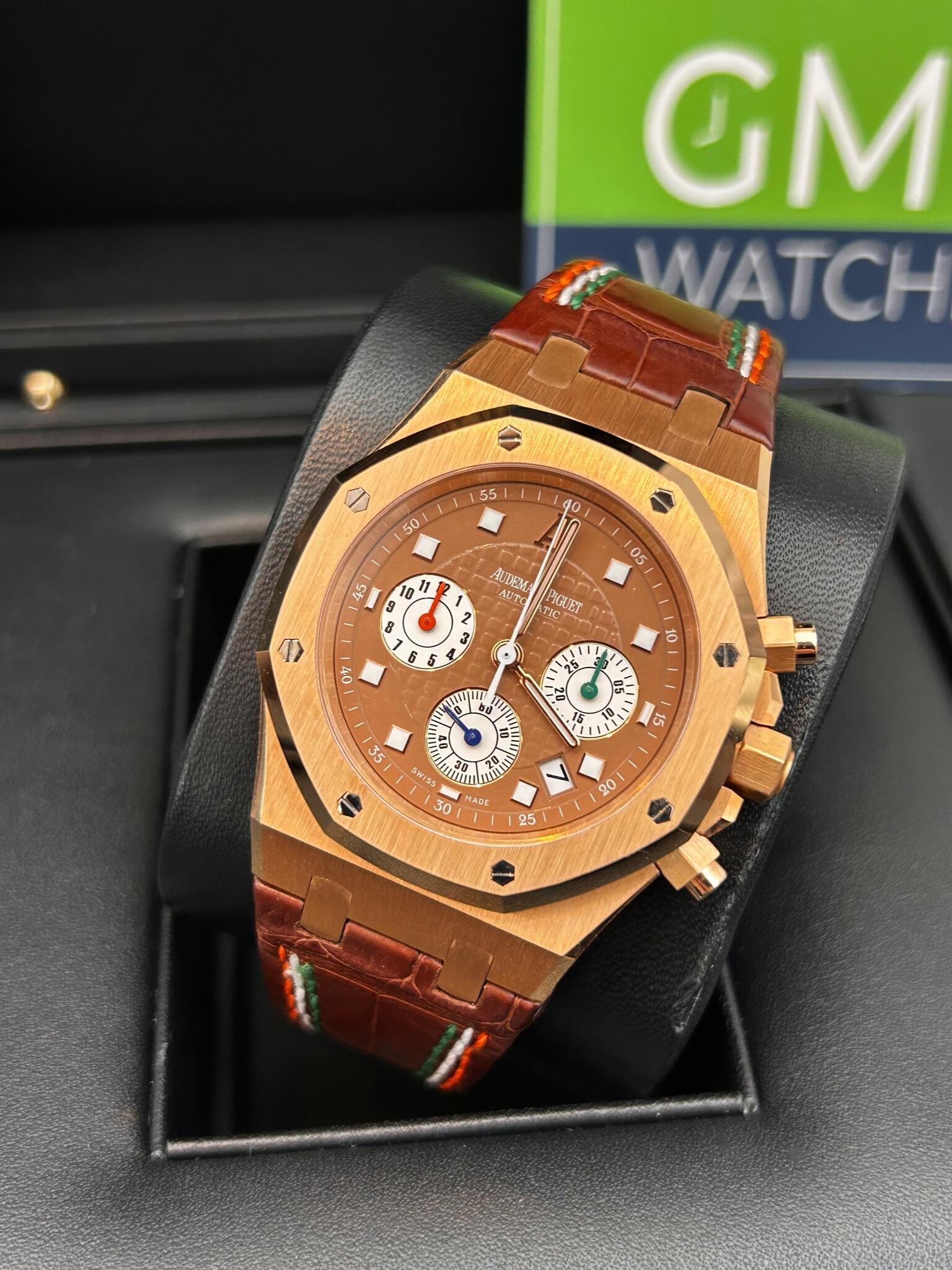 Audemars Piguet Rose Gold Royal Oak 26161OR Sachin Tendulkar