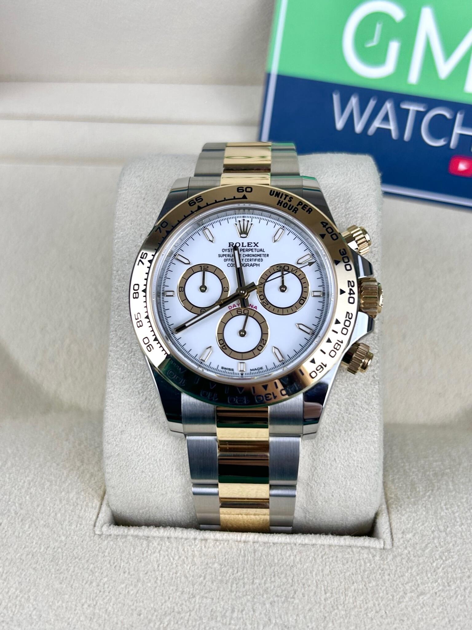 Rolex Daytona 126503 White Dial Bi Metal Oyster 2023