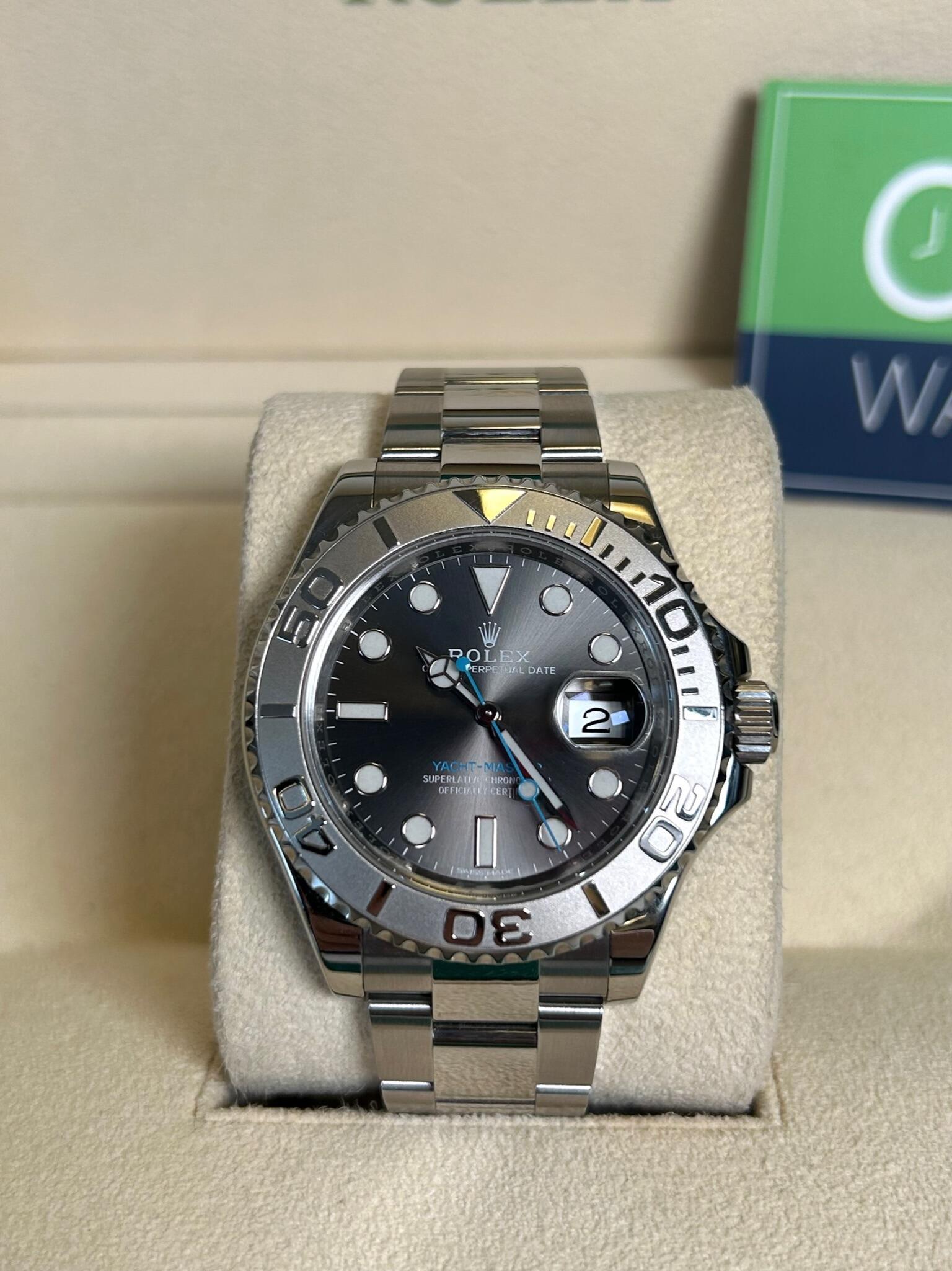 Rolex on sale 116622 rhodium