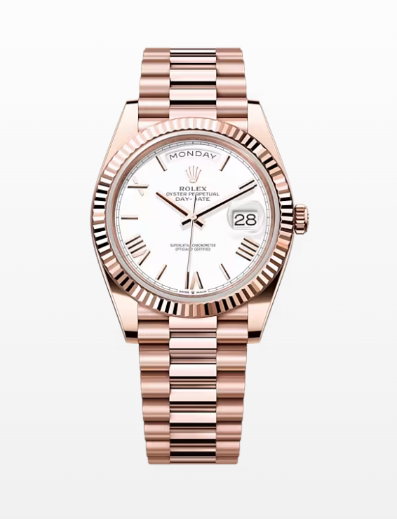 Rolex dd40 rose online gold