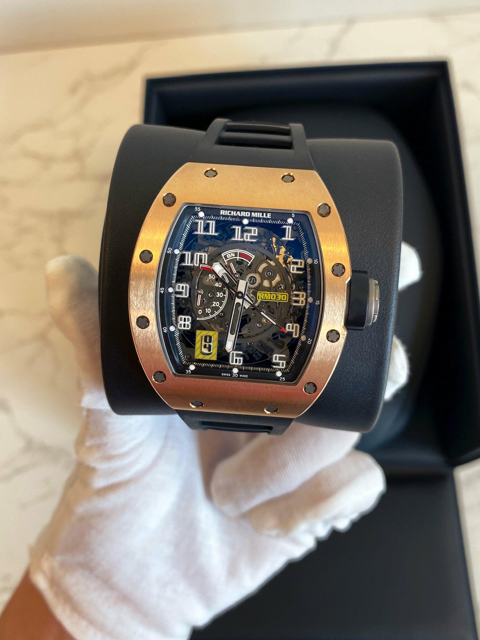 Richard Mille RM030 Rose Gold 2017