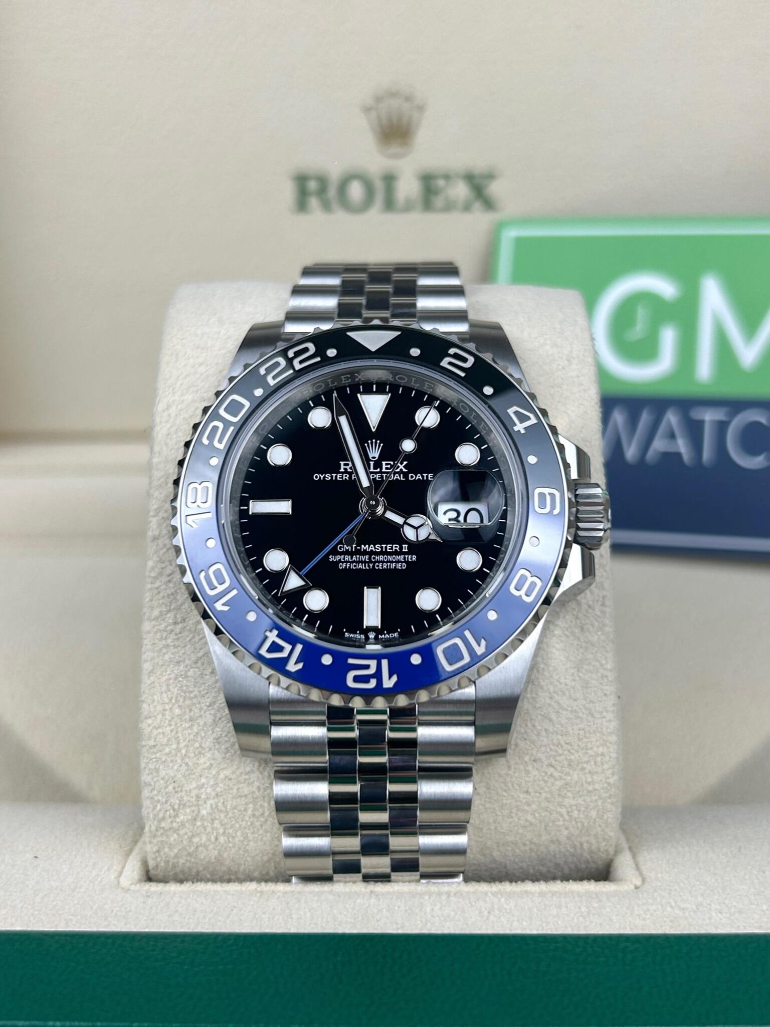 Rolex best sale gmt batgirl