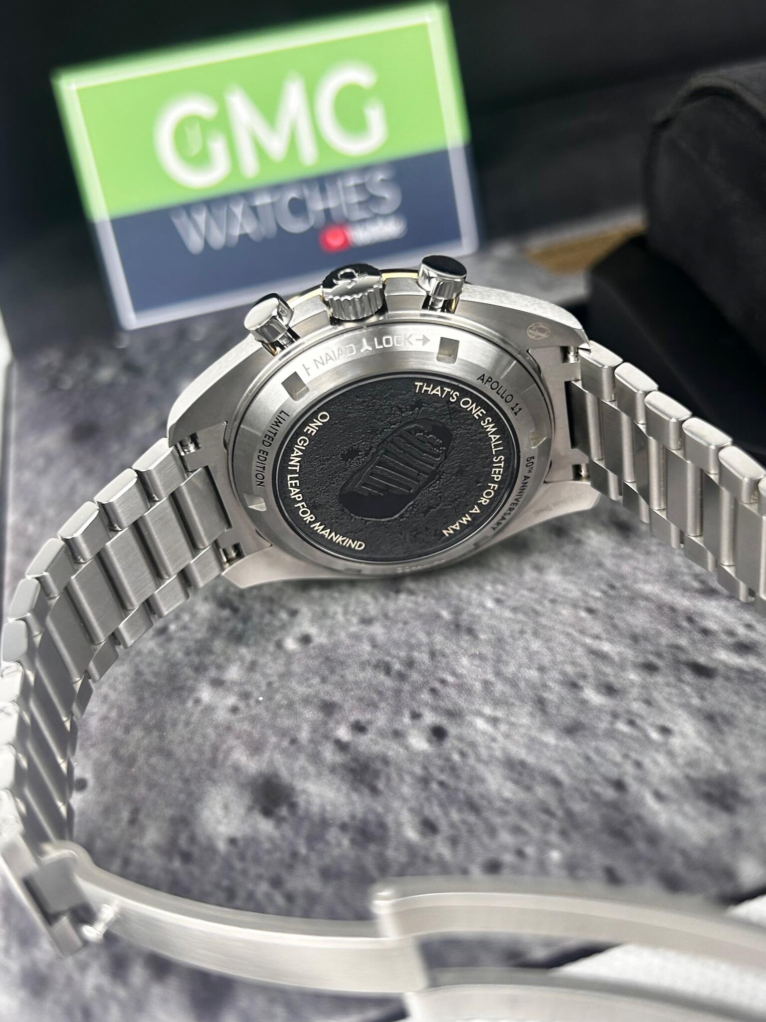 Omega apollo 11 on sale 50th anniversary steel