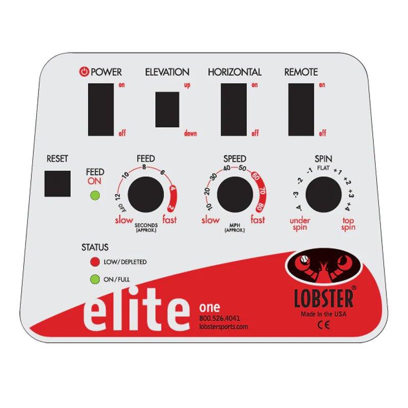 Lobster Elite 1 control panel