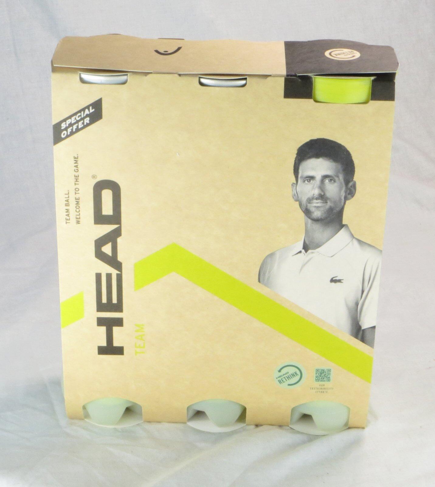 Head Team tennis balls 2024 stock