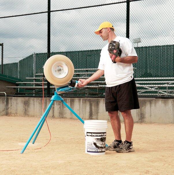 Jugs BP1 Combo Baseball and Softball Pitching Machine