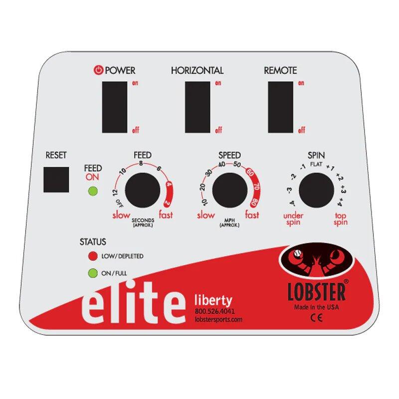 Lobster Elite Liberty control panel