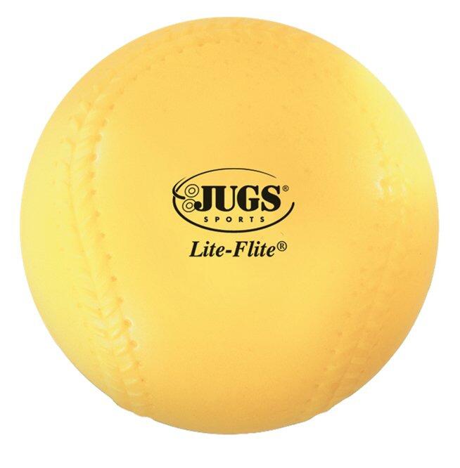 Jugs Lite-Flite Yellow baseball